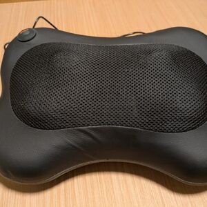 Black Mesh Shiatsu Massage Pillow